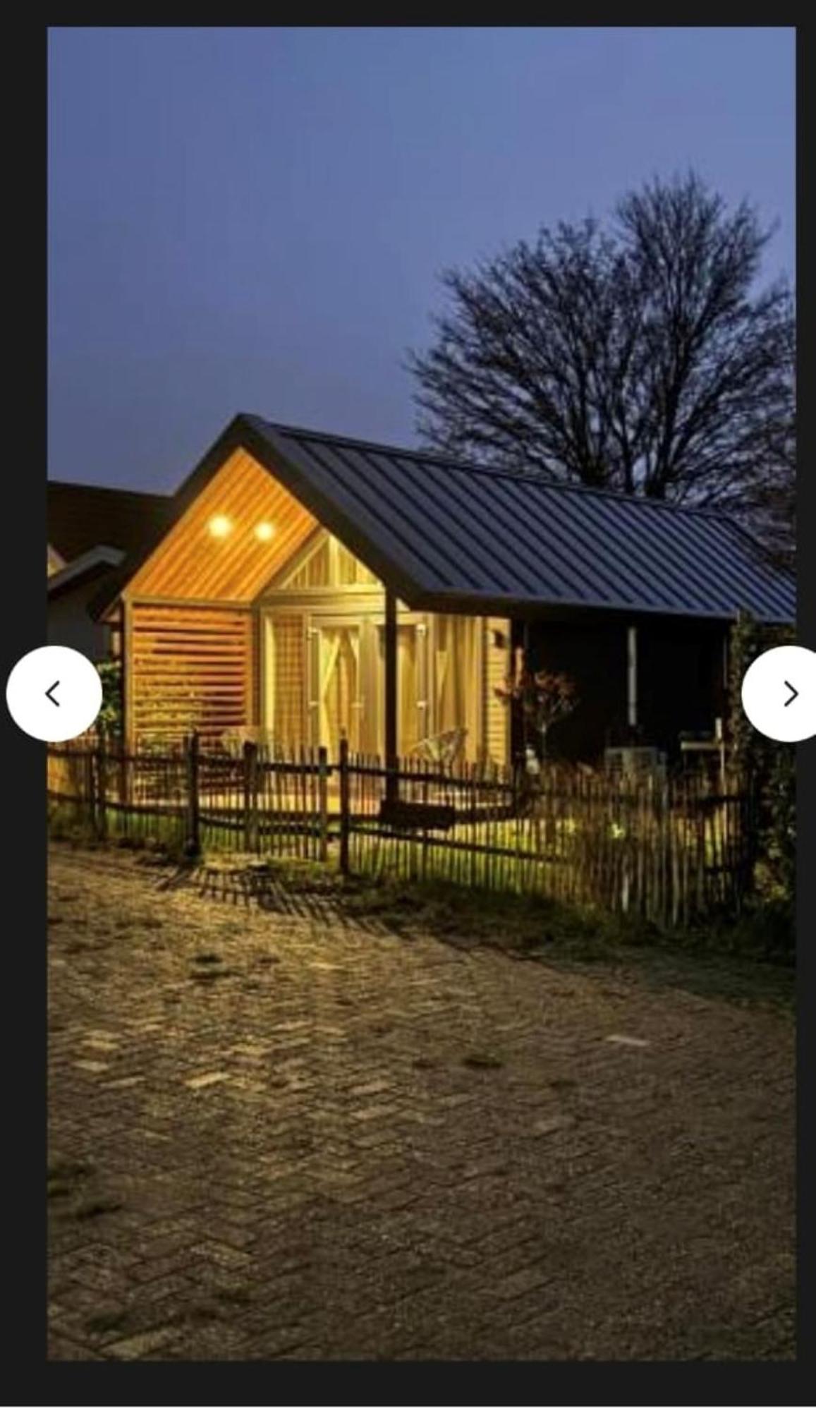 Tiny Haus Auszeit Am See Lathum Exterior photo